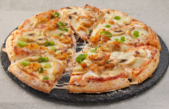 Chicken Mushroom Pizza